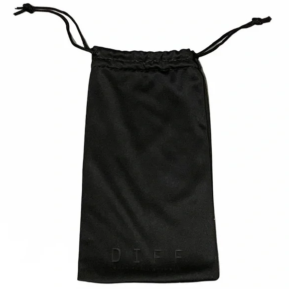 DIFF Jane Sunglasses Aviators Matte Black Frame Grey Gradient Lenses - Picture 8 of 10